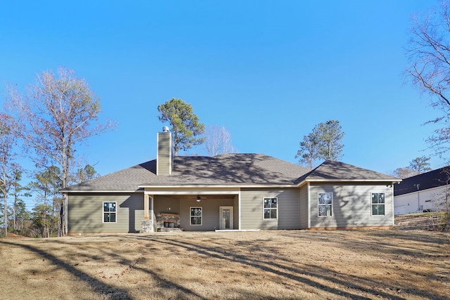 3079 Lee Road 0318, Smiths Station, AL 36877 - rear view of house with a chimney