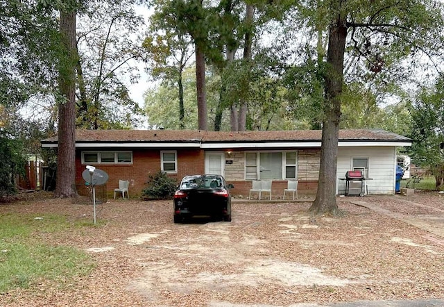 view of ranch-style house