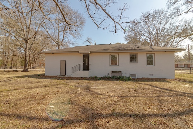 view of back of property