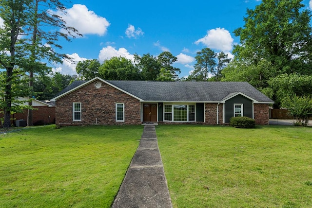 3925 Chris Dr, Columbus, GA 31909 - ranch-style house featuring cooling unit and brick siding
