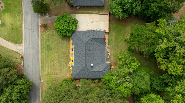 view of subject property