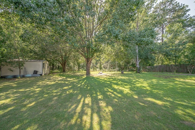 5728 Lexington Dr, Columbus, GA 31907 - view of yard with a storage shed