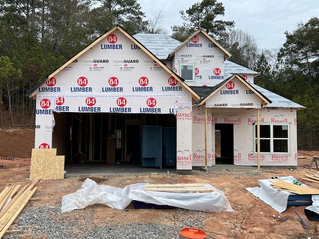 view of property in mid-construction