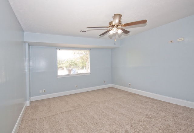 5622 Pollman St, Columbus, GA 31907 - carpeted spare room featuring ceiling fan and baseboards