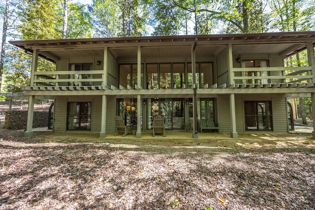 view of back of property