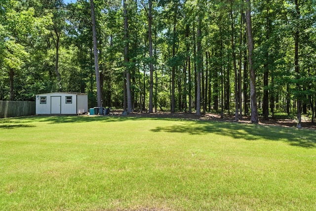 8500 Jackson Rd, Midland, GA 31820 - view of yard featuring a storage unit