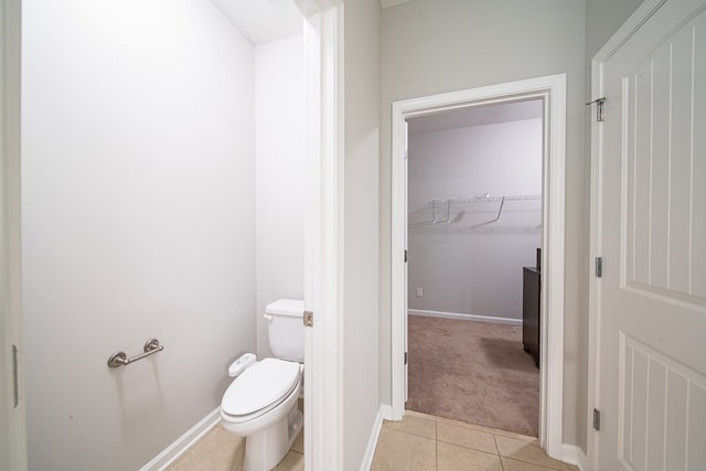 7312 Sorrel Ct, Columbus, GA 31909 - bathroom with tile patterned floors, toilet, and baseboards