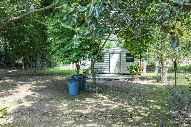 2843 Knox St, Columbus, GA 31907 - view of yard with an outdoor structure and a shed