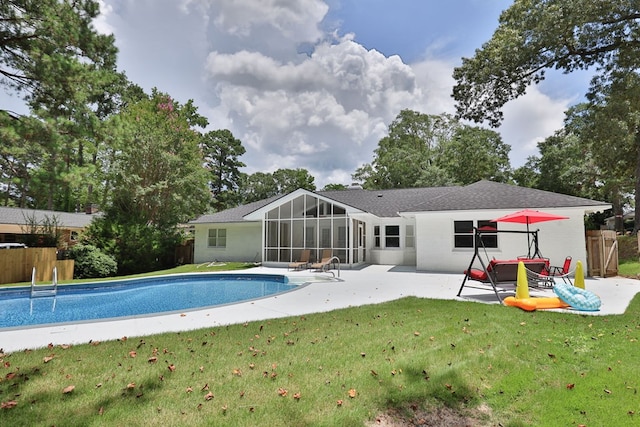 6727 Trapper Way, Midland, GA 31820 - view of swimming pool with a patio area