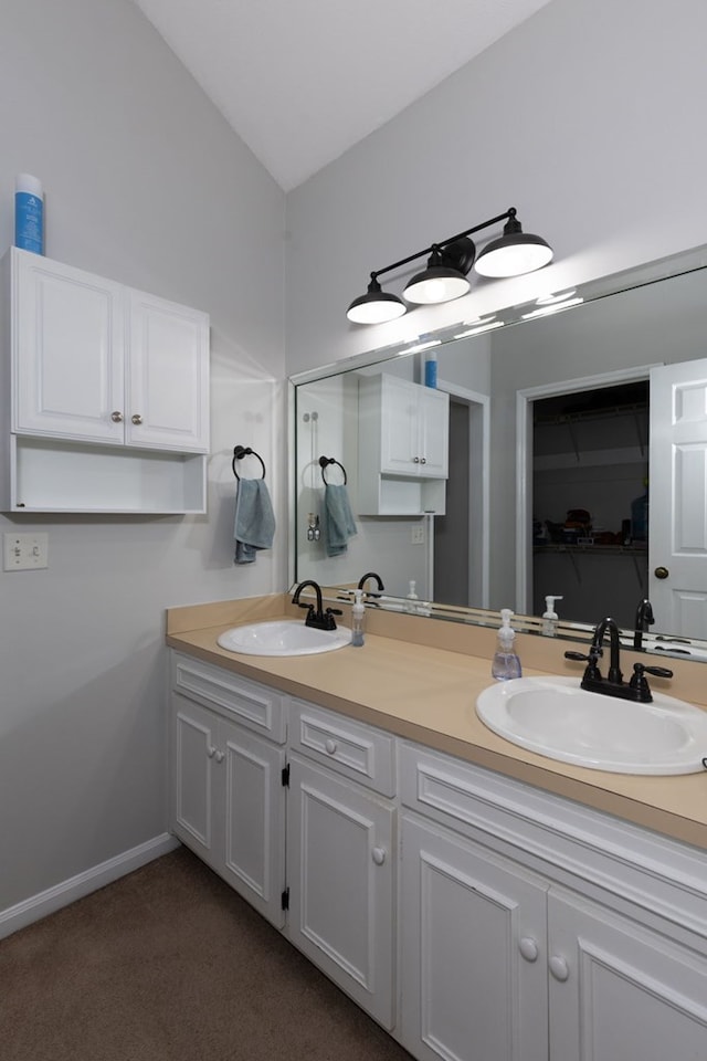 6727 Trapper Way, Midland, GA 31820 - bathroom featuring double vanity