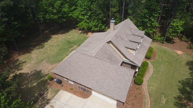 aerial view