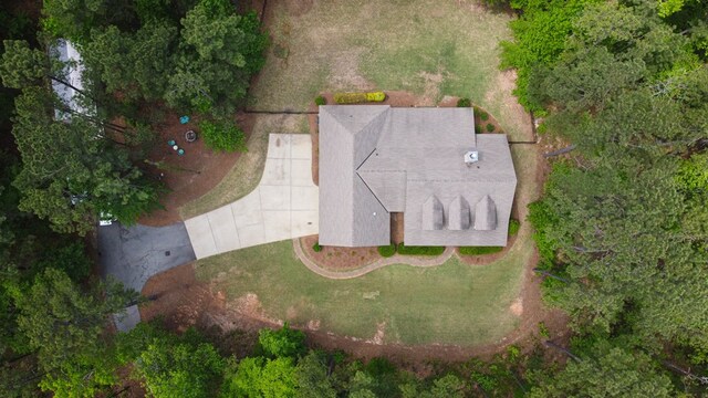 drone / aerial view