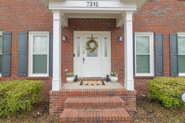 view of property entrance