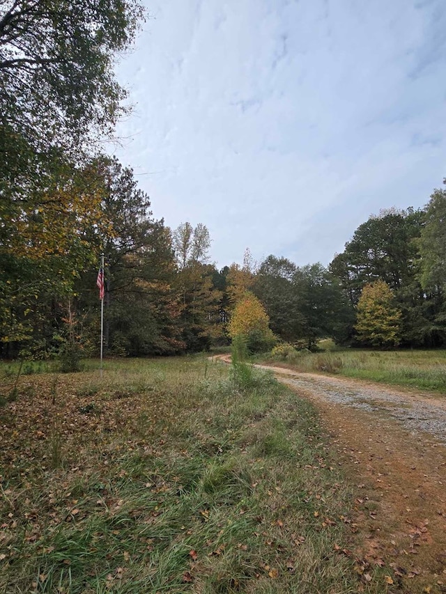 view of road