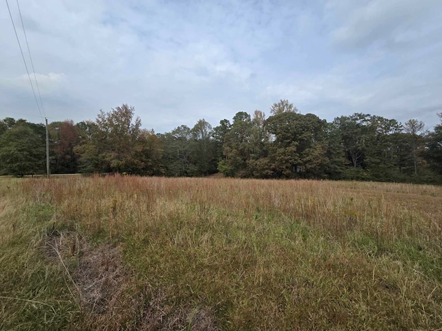 view of landscape with a rural view