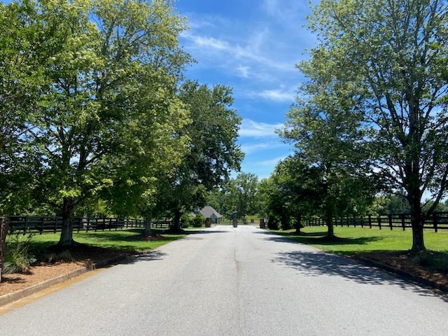 view of road