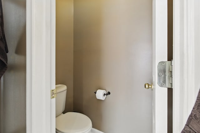 bathroom with toilet