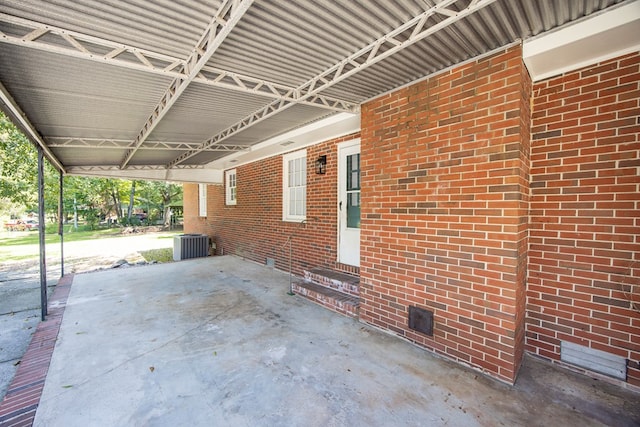 8085 Ga Highway 0219, Hamilton, GA 31811 - view of patio with an attached carport and entry steps