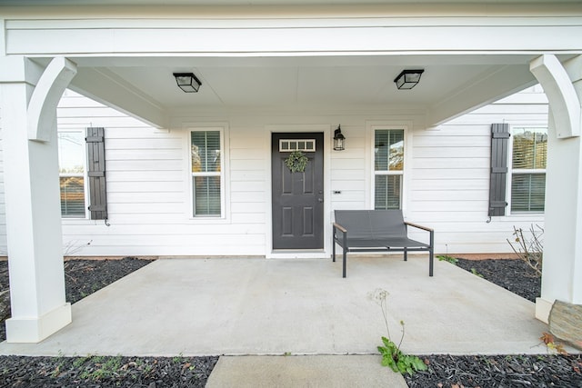 view of entrance to property