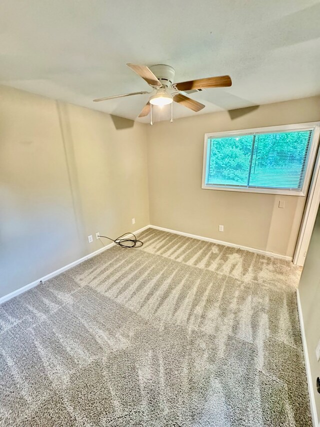 644 Parkwood Dr, Columbus, GA 31907 - carpeted spare room with a ceiling fan and baseboards