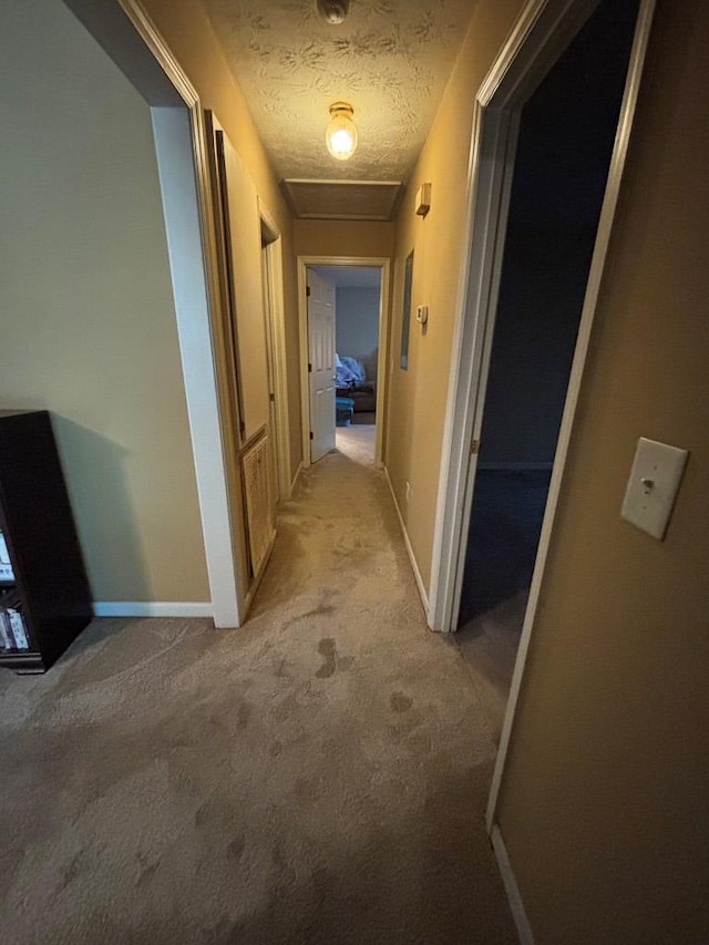4 Kennedy St, Phenix City, AL 36869 - hallway featuring light carpet and a textured ceiling
