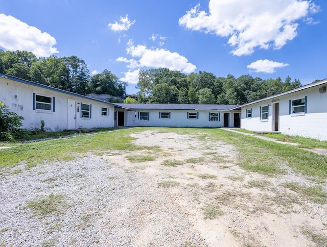 view of ranch-style home