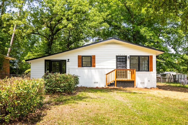 2917 Doyle Ave, Columbus, GA 31907 - back of house featuring crawl space and brick siding