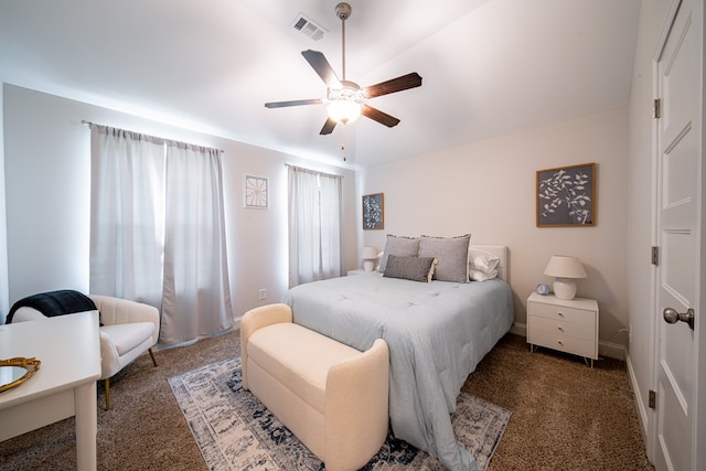 8008 Barton Dr, Midland, GA 31820 - carpeted bedroom featuring a ceiling fan