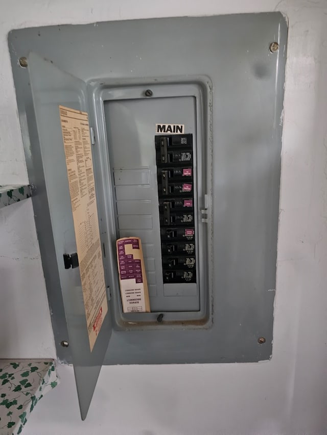 utilities featuring electric panel