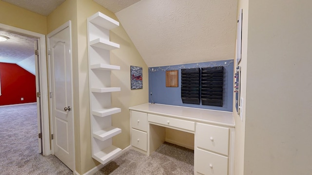 4756 Timarron Loop, Columbus, GA 31909 - detailed view of a textured ceiling, carpet, and built in study area