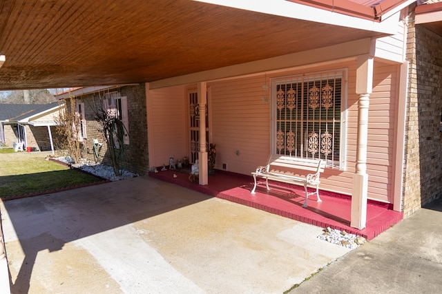 view of patio / terrace