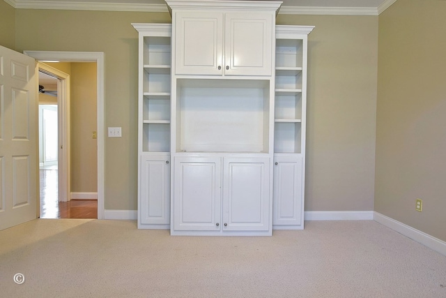 4701 Turnberry Ln Unit 6, Columbus, GA 31909 - unfurnished bedroom with ornamental molding, light colored carpet, and a closet