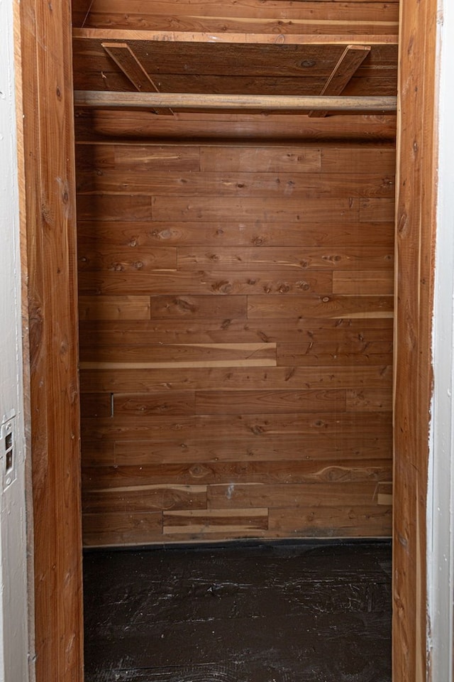 view of closet