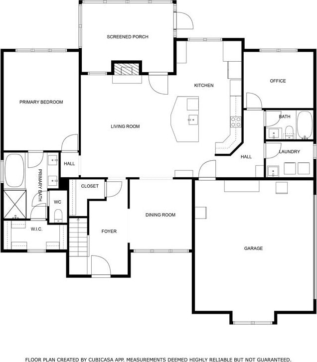 82 Rolling Meadows Way, Waverly Hall, GA 31831 - view of floor plan / room layout