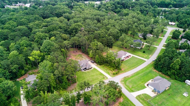 82 Rolling Meadows Way, Waverly Hall, GA 31831 - aerial view of property and surrounding area with a heavily wooded area