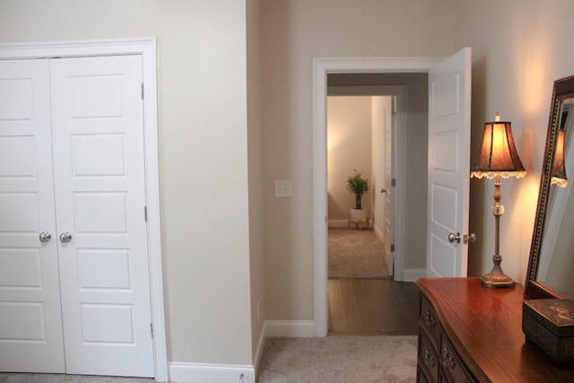 406 Lakeview Way, Lagrange, GA 30240 - corridor with carpet flooring and baseboards