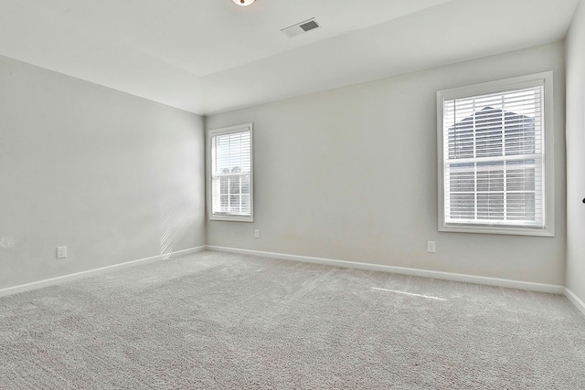 empty room with carpet floors