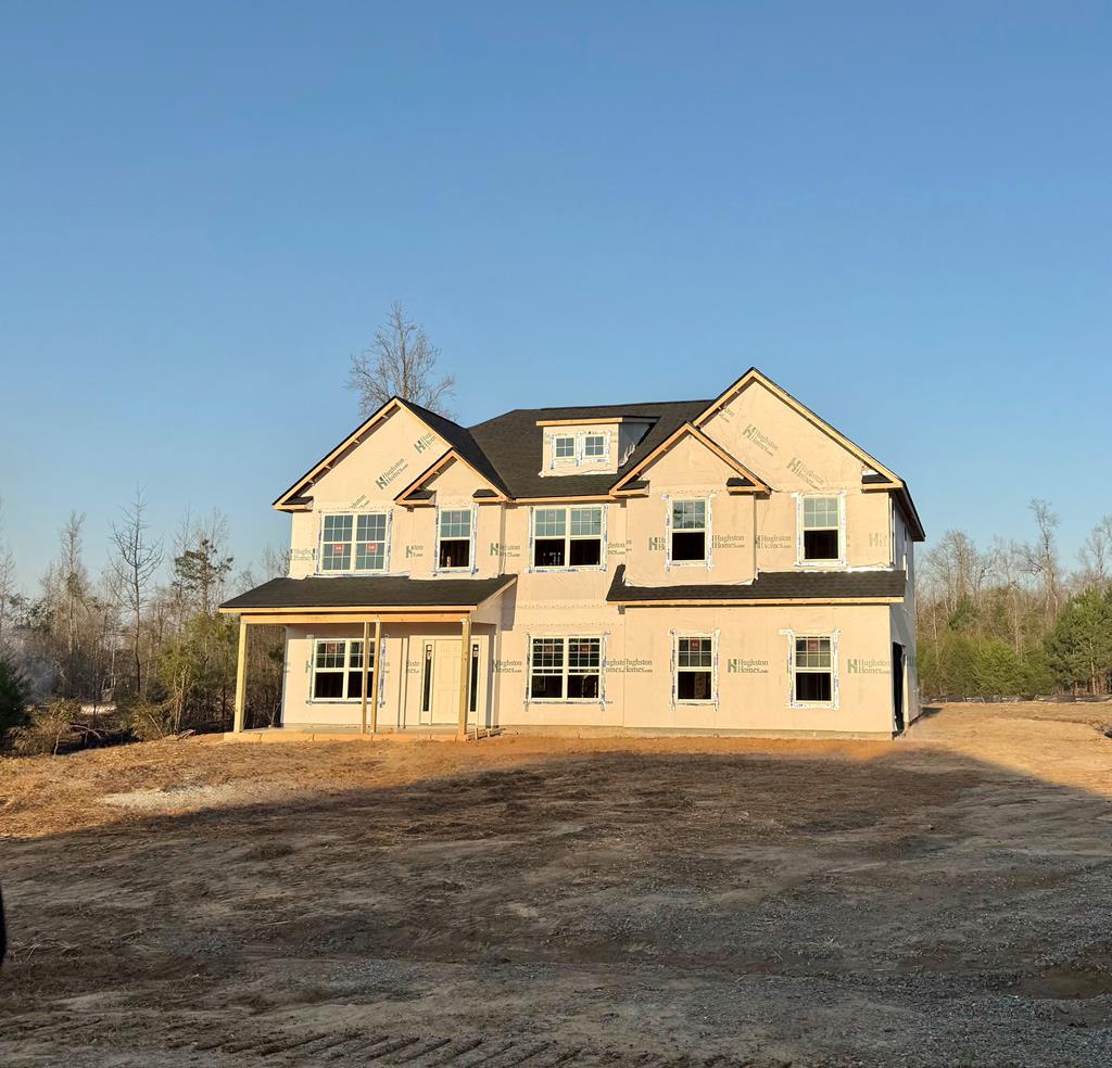 view of unfinished property