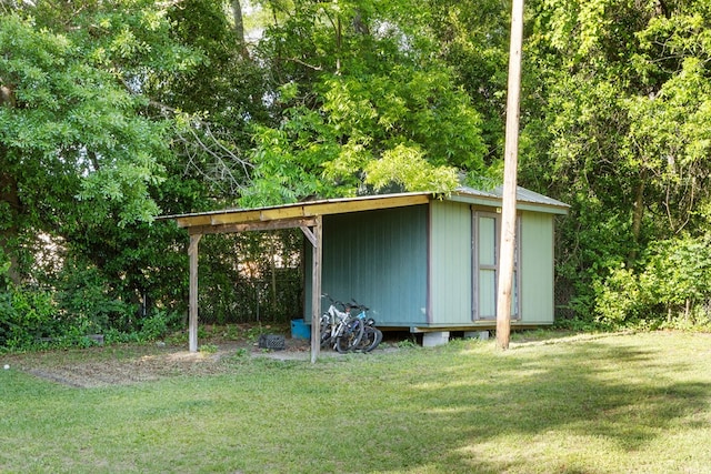 3796 Auburn Rd, Phenix City, AL 36870 - view of shed featuring a detached carport