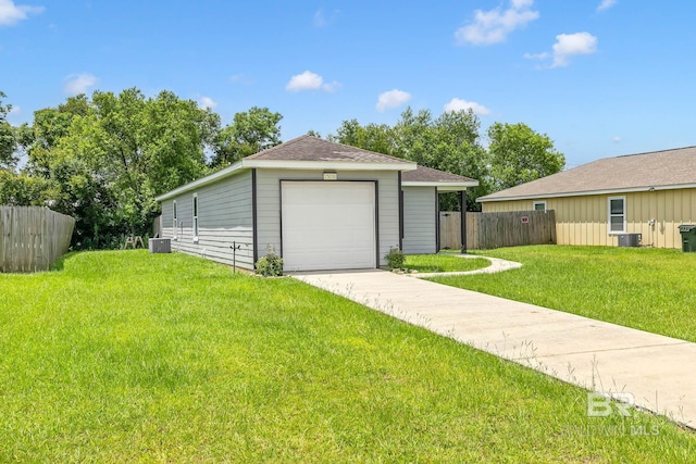15030 Marem Dr, Foley, AL 36535 - detached garage featuring driveway