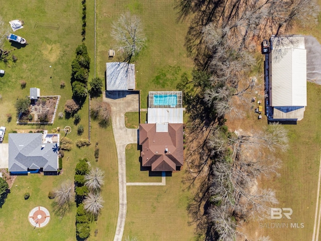 drone / aerial view