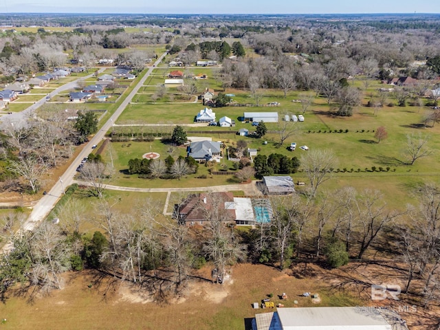 drone / aerial view