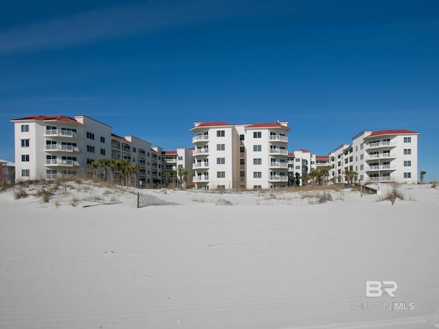 22984 Perdido Beach Blvd Unit A23, Orange Beach, AL 36561 - snow covered property with a view of apartment building / complex