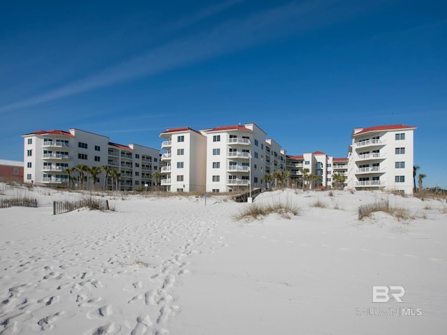 22984 Perdido Beach Blvd Unit A23, Orange Beach, AL 36561 - snow covered property featuring a view of apartment building / complex