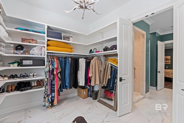 3250 Riviere Du Chien Rd, Mobile, AL 36693 - spacious closet with marble finish floors