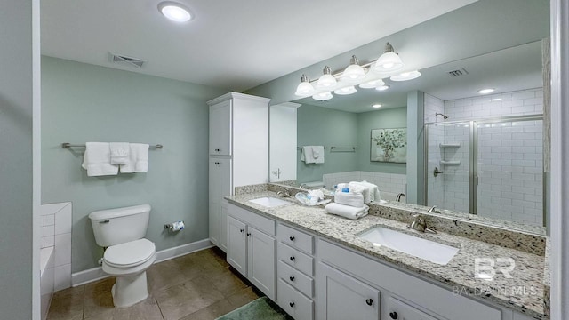26688 Perdido Beach Blvd Unit 1203, Orange Beach, AL 36561 - full bathroom with double vanity and a stall shower