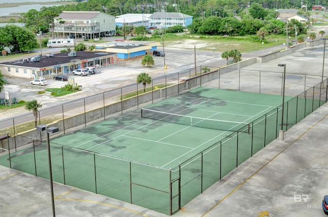 view of sport court