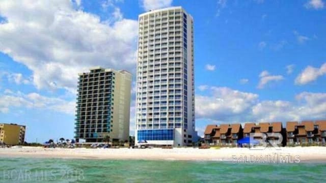 521 W Beach Blvd Unit 1703, Gulf Shores, AL 36542 - property view of water featuring a beach view