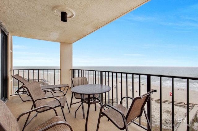 24132 Perdido Beach Blvd Unit 1063, Orange Beach, AL 36561 - balcony featuring a beach view and a water view