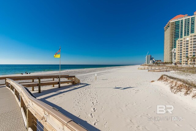 24132 Perdido Beach Blvd Unit 1063, Orange Beach, AL 36561 - view of water feature featuring a beach view